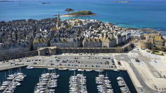 Roger and Bernadette chose to sail from Falmouth to St Malo, which is a port of entry. Credit: Getty