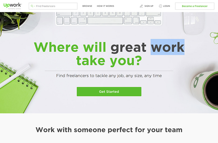 Upwork, formerly oDesk