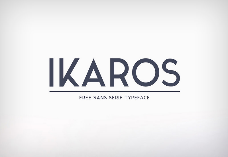 Ikaros: Sharp Elegant Sans Serif Font