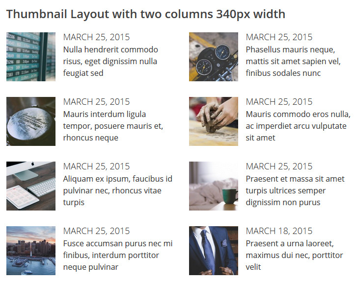 Advanced Recent Posts WordPress Plugin