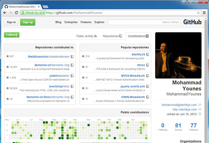 RTL CSS Boilerplate Preview in Github
