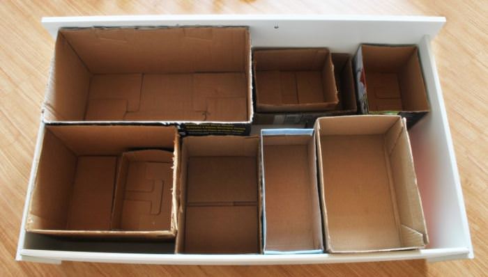 Boxes inside a box
