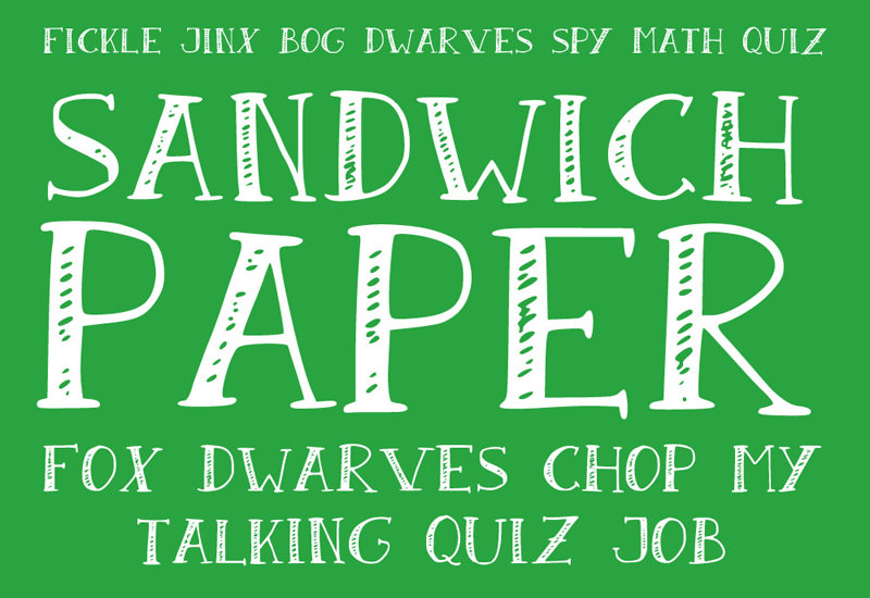 sandwich paper