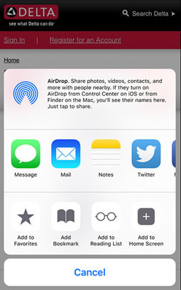 add items to notes