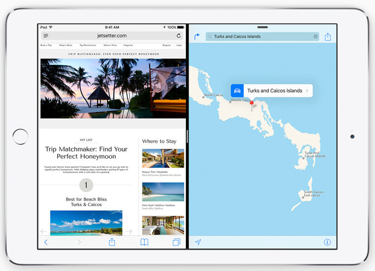 ipad split view