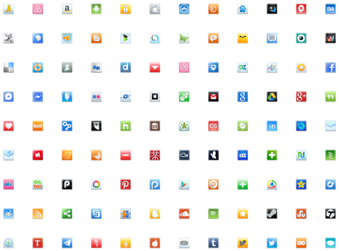 Socialoha: A Huge Social Media Icons Set