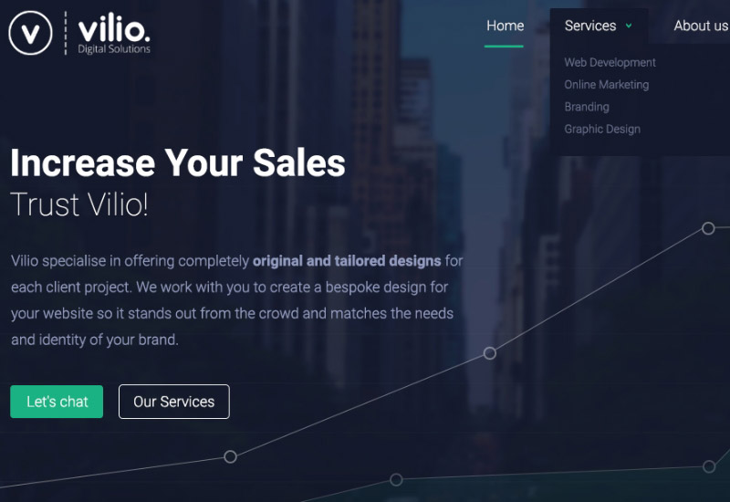Digital Agency Website PSD Template