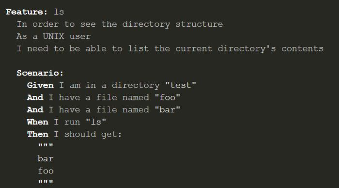 BDD Example