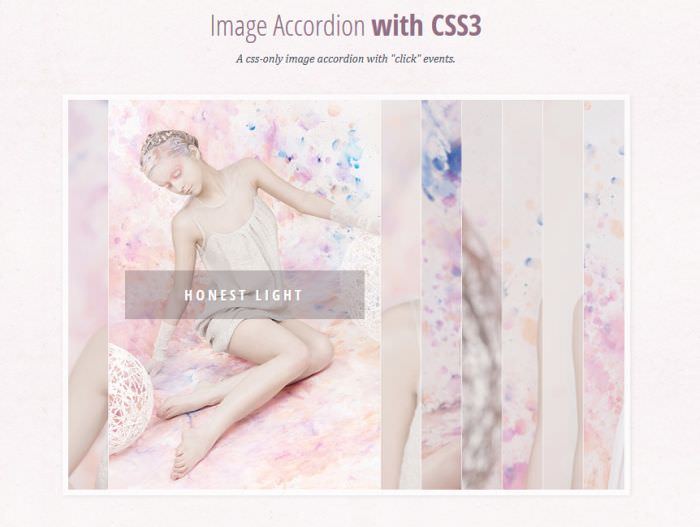 Image Accordion with Radio Buttons