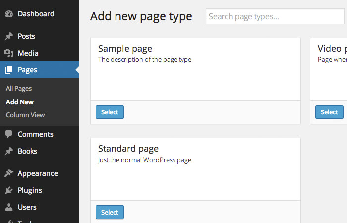 WP-Papi user interface