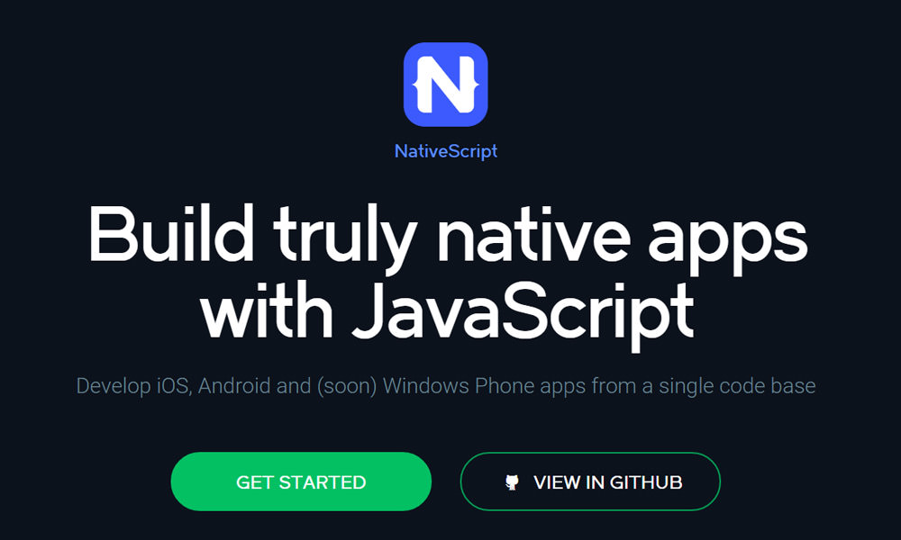 nativescript ios