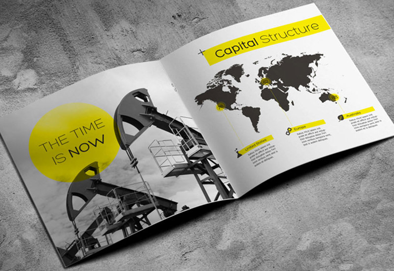 Magazine Brochure Catalog PSD Mockup