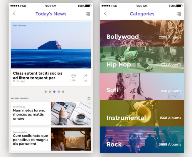 Wonder: Pastel Gradient Mobile App UI Kit