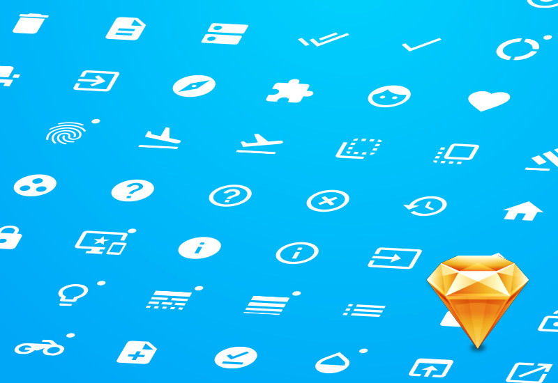 Material Design Sketch Icons