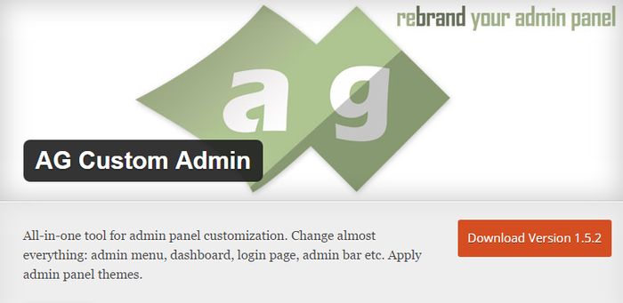 AG Custom Admin
