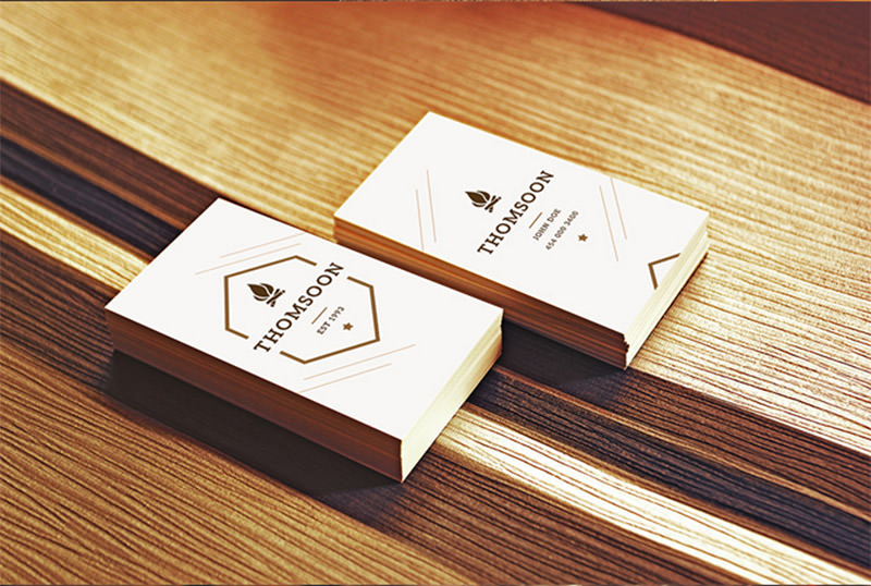 9 Business Cards Mockups Pack