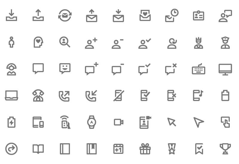350 Free Outline & Solid Icons