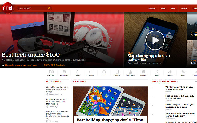 cnet magazine website