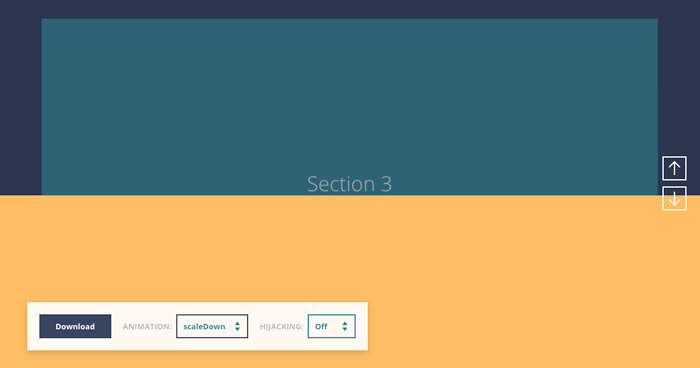 page scroll effects