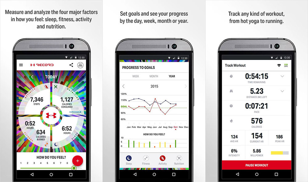 under armour record