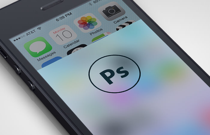 ios7 frosted glass action