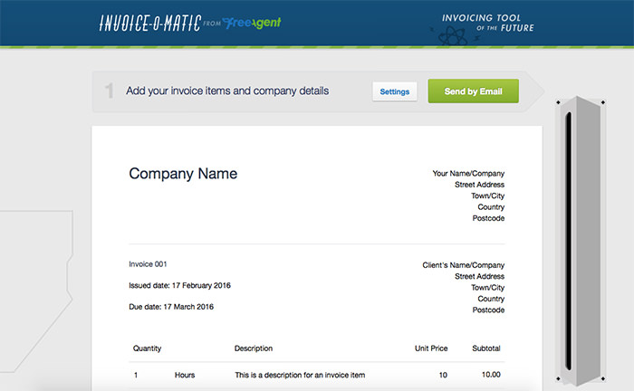 Invoice-o-matic