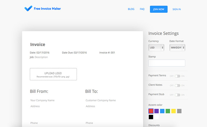 Free Invoice Maker