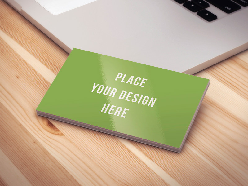 Photorealistic Business Card Mockup