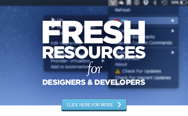 fresh resources for web developers