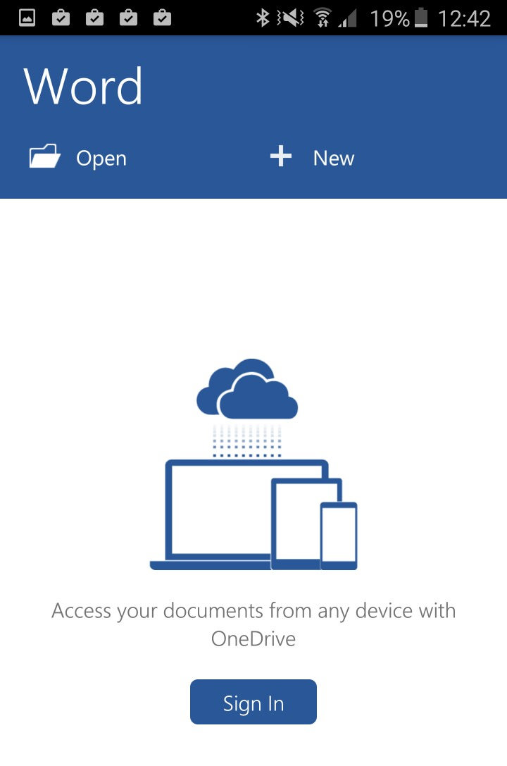 microsoft word app documents