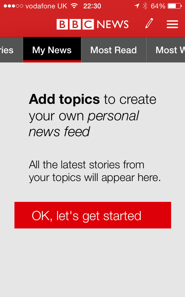 bbc mobile app my news
