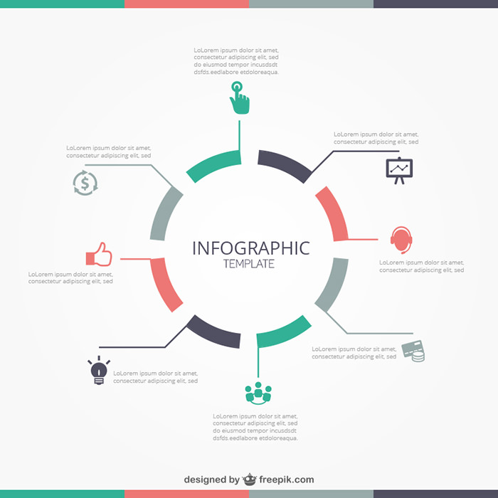 round-infographic-template