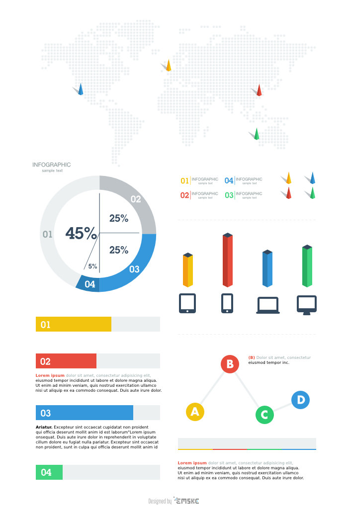 free-vector-information-graphic-kit