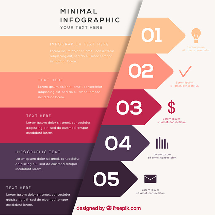 infographic-template-in-minimal-style