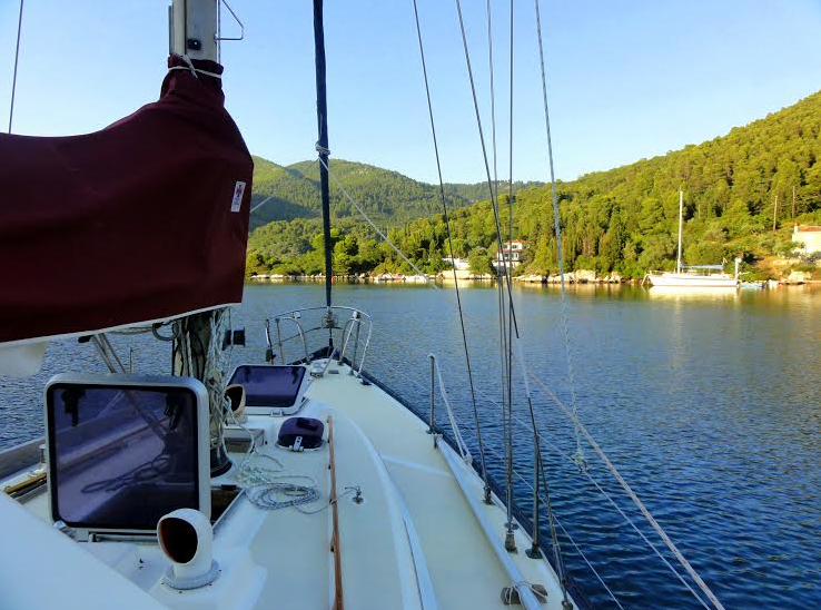 sailing in the sporades