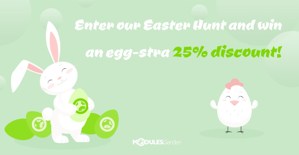 Join our egg-stra Easter Discount Hunt!