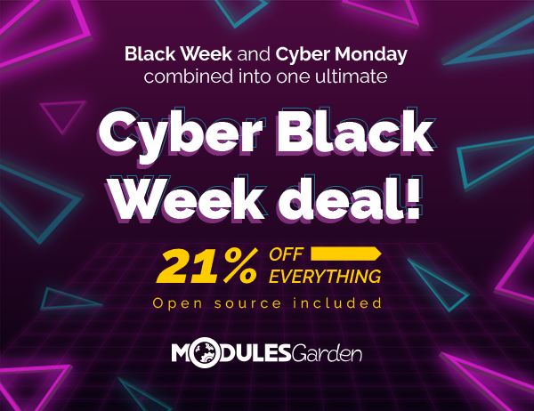 Get lost in the Cyber Black Week madness!