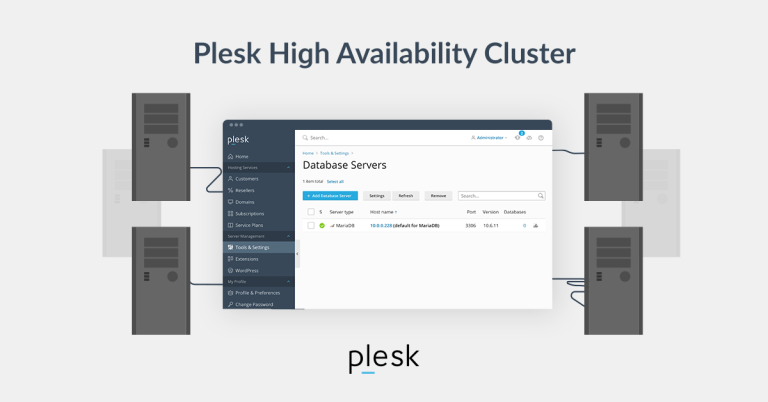 How to Install Plesk in a High Availability Cluster