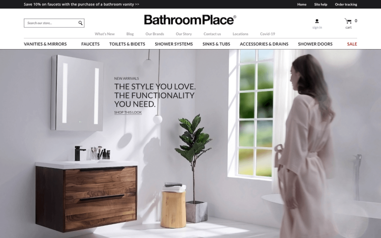 Ecommerce Merchant Stories: Bathroom Place