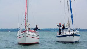Would you offer a tow to another yacht in calm conditions?