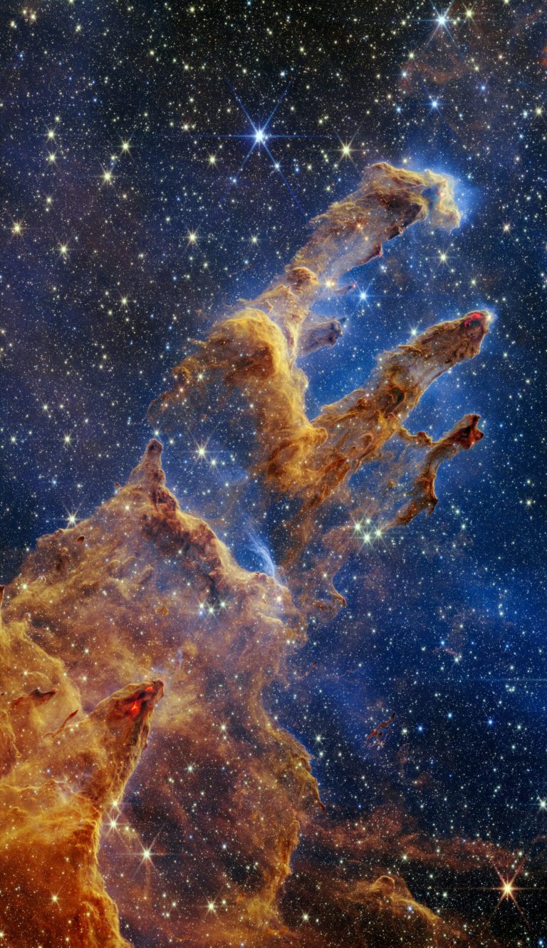 NASA’s James Webb Telescope Captures an Astounding Photo of the Gaseous Pillars of Creation