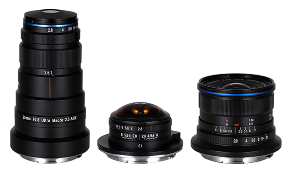 Venus Optics adds L-mount to 4 Laowa lenses