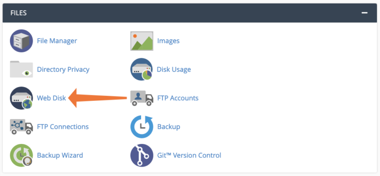 How to Configure and Manage WebDAV Web Disks With cPanel