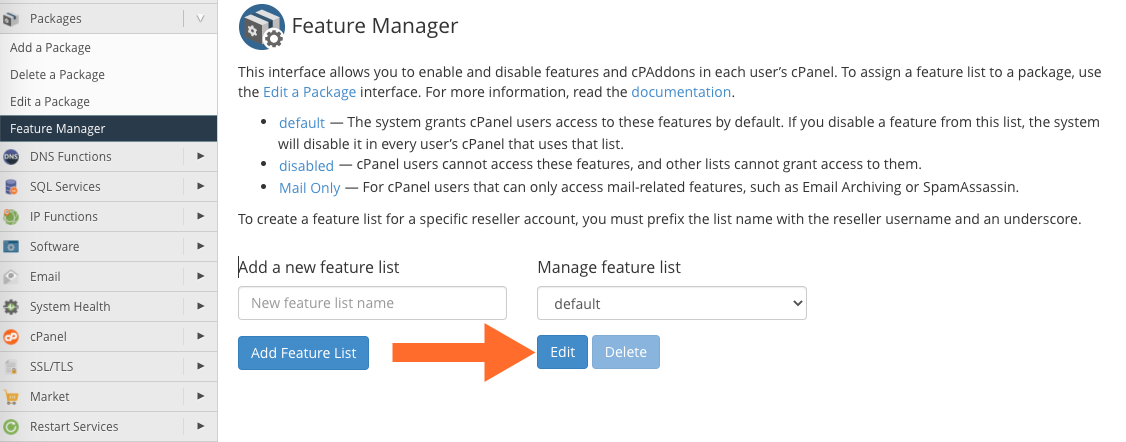 Feature Manager