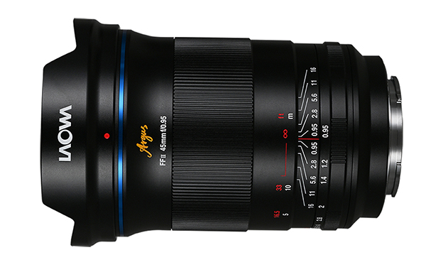 Laowa Argus 45mm f/0.95 FF lens announced