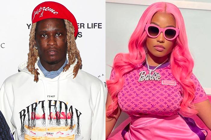 Young Thug Says Nicki Minaj Is in His ‘Top 5 Female Artists of All Time’
