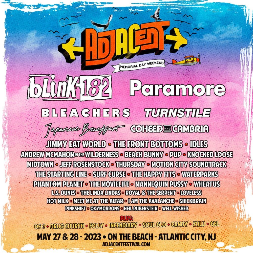 Paramore and Blink182 to Headline New Festival on Atlantic City Beach